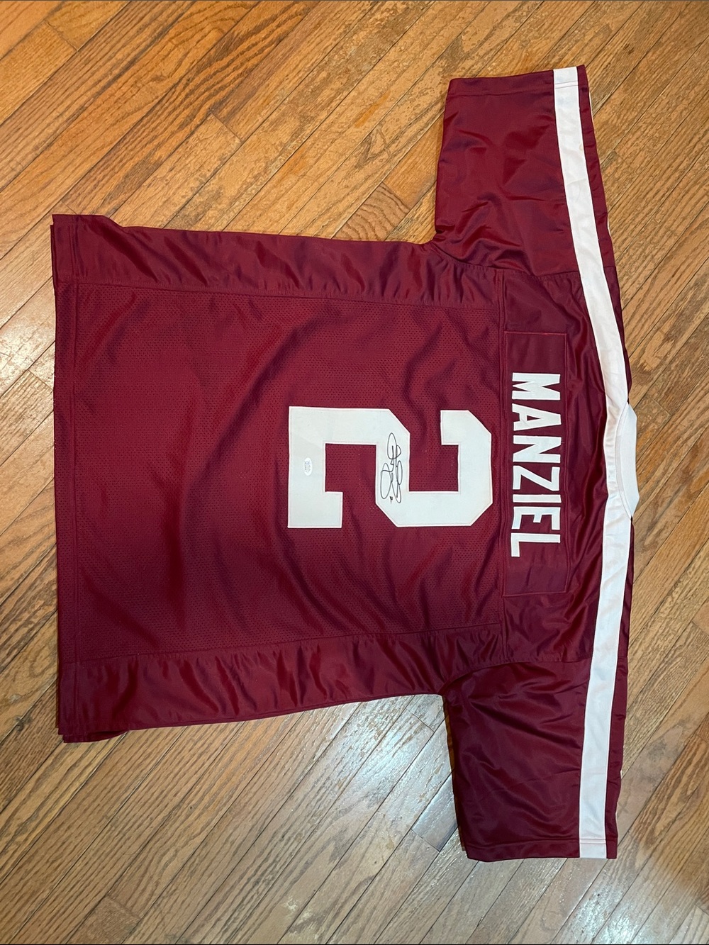 Signed *JSA Certified* Johnny Manziel #2 Football Jersey - Men’s XL